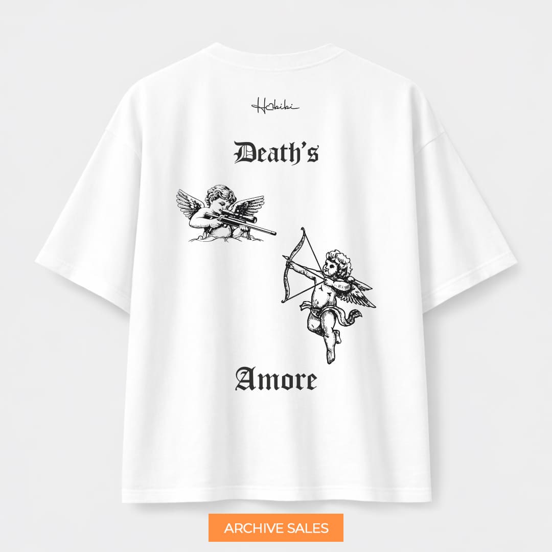 AS - T-Shirt Oversize Core - Death's Amore - L BIANCA