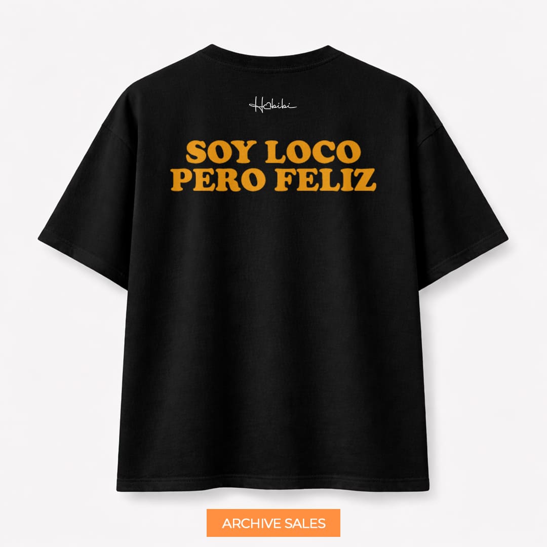 AS - T-Shirt Oversize Core - Soy Loco - L NERA