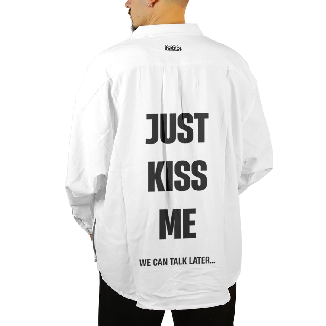 Camicia Over Just Kiss Me