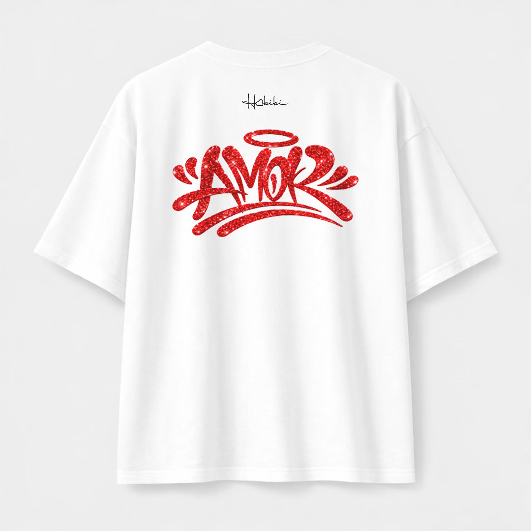 T-Shirt Oversize Core - Amor