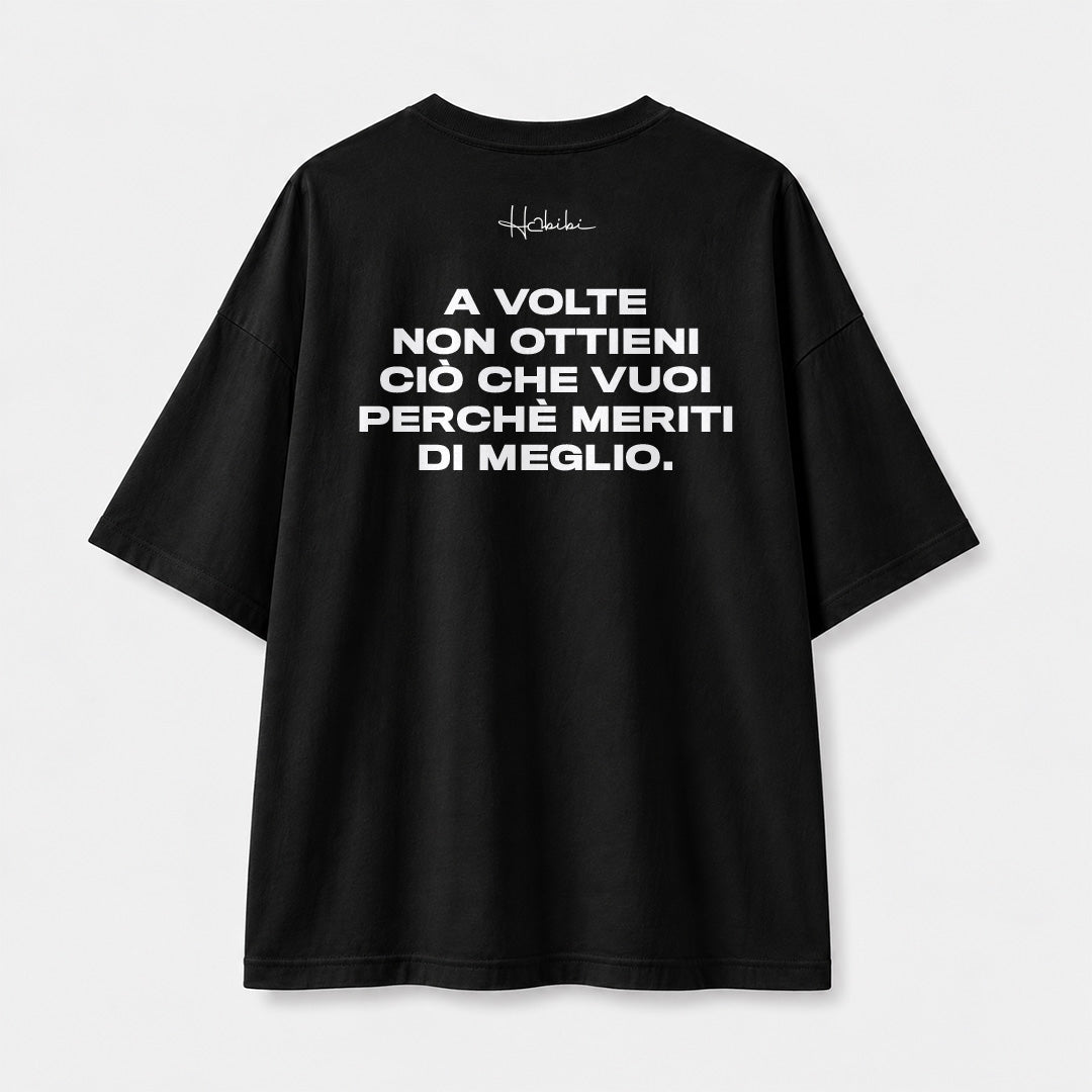T-Shirt Oversize Core - Meriti Di Meglio