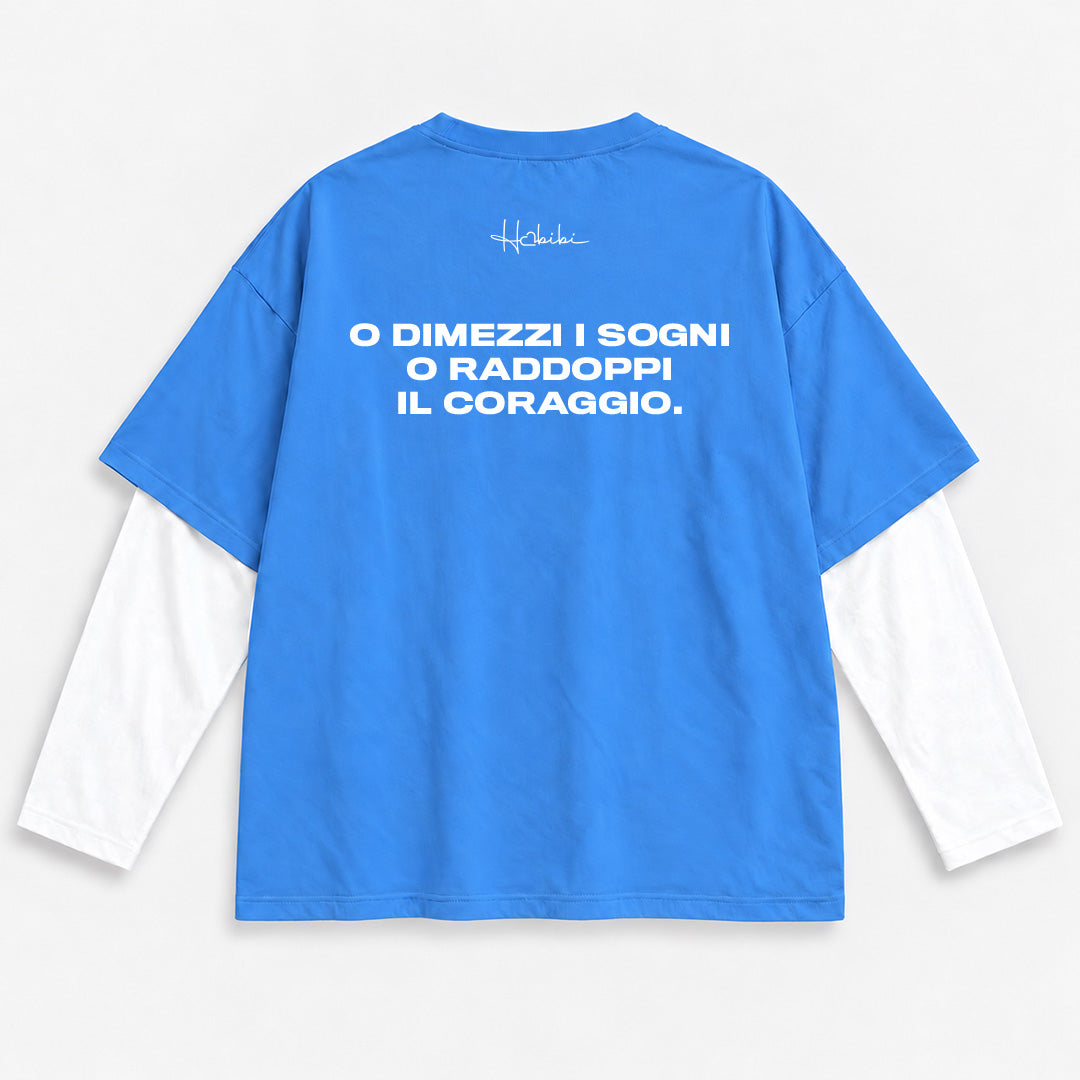 T-Shirt Double Sleeve - Coraggio