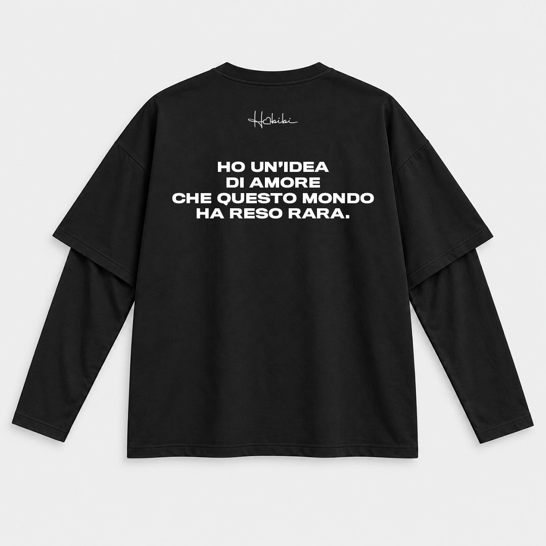 T-Shirt Double Sleeve - Idea Di Amore