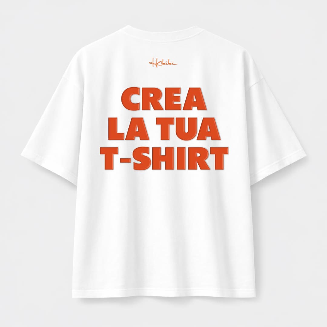 CREA LA TUA T-Shirt Oversize Core