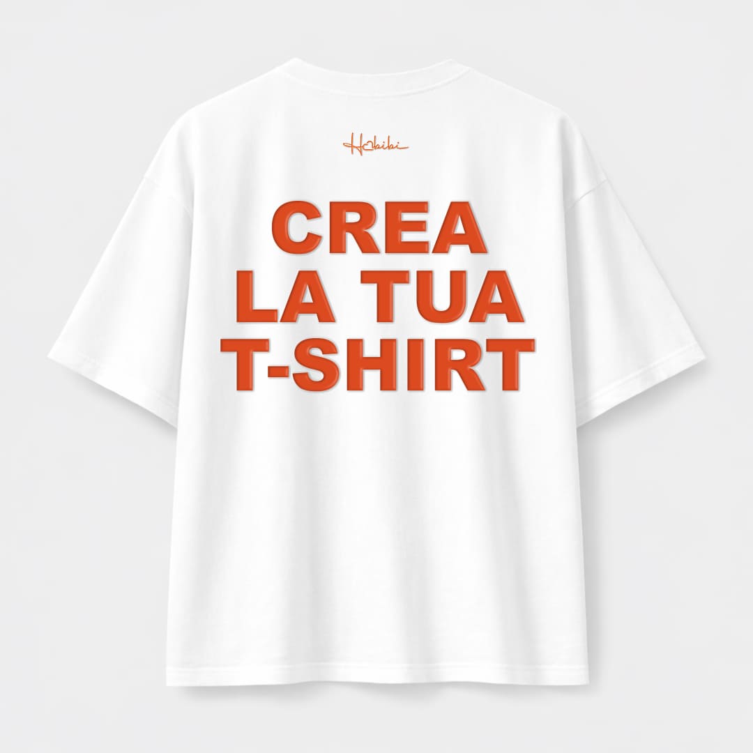 CREA LA TUA T-Shirt Oversize Core