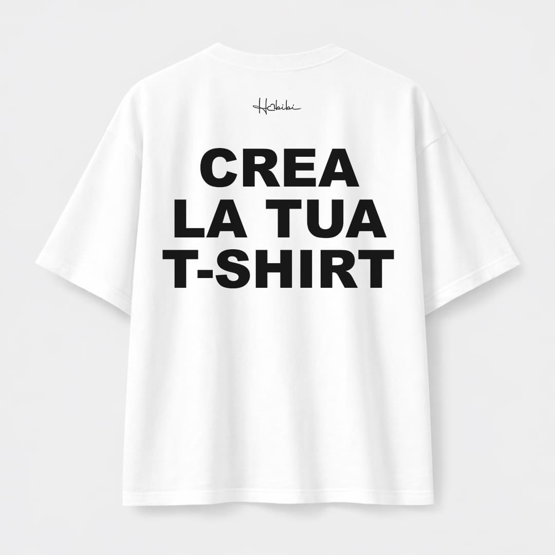 CREA LA TUA T-Shirt Oversize Core