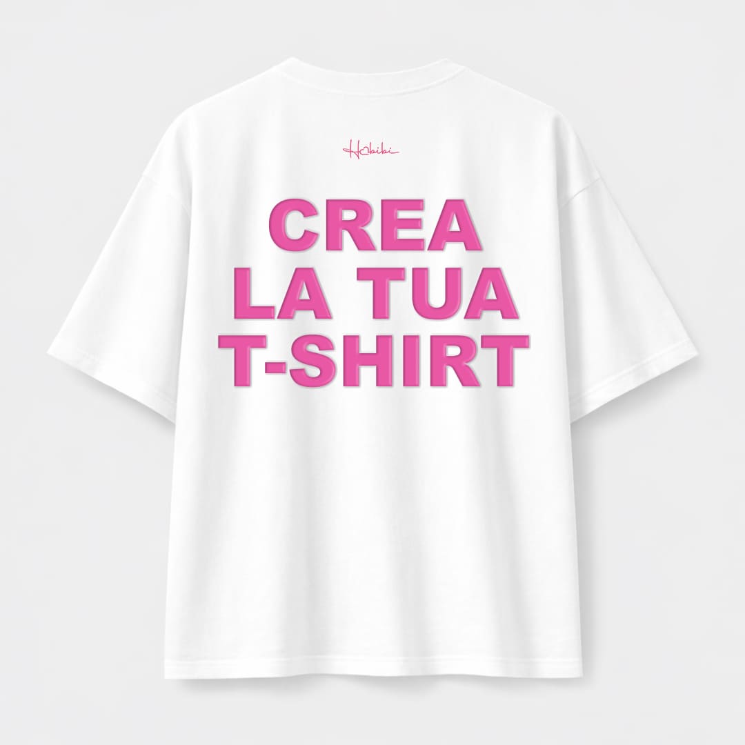 CREA LA TUA T-Shirt Oversize Core