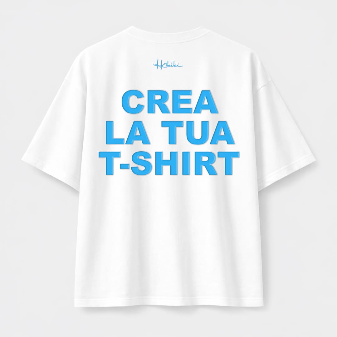 CREA LA TUA T-Shirt Oversize Core