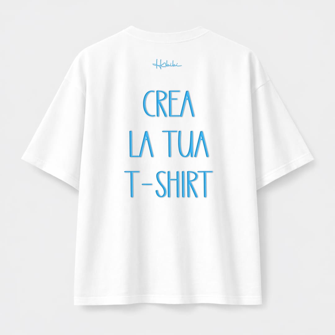 CREA LA TUA T-Shirt Oversize Core