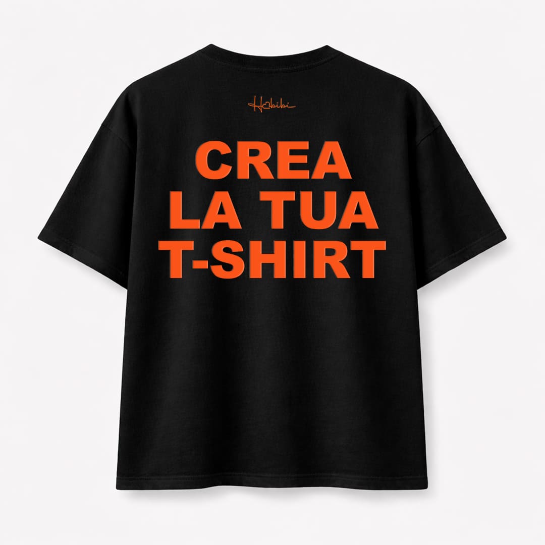 CREA LA TUA T-Shirt Oversize Core