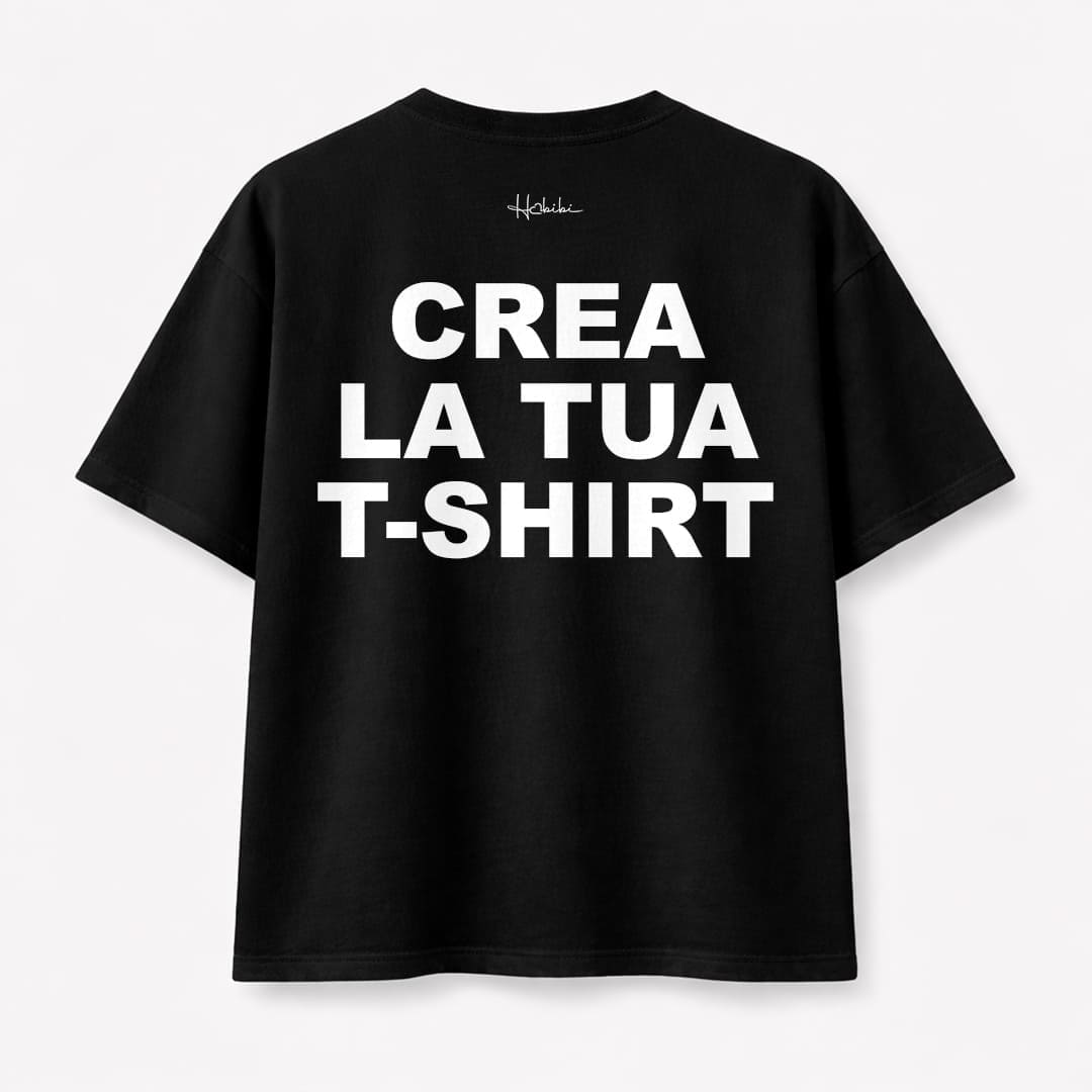 CREA LA TUA T-Shirt Oversize Core
