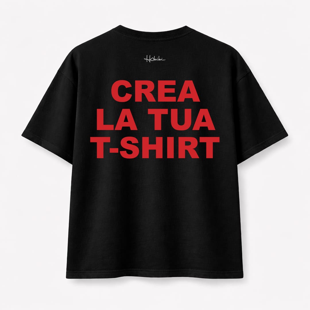 CREA LA TUA T-Shirt Oversize Core