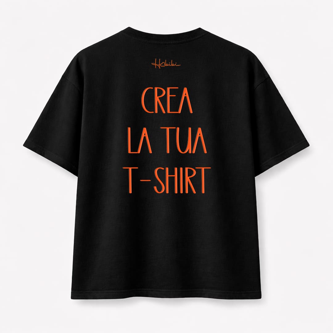 CREA LA TUA T-Shirt Oversize Core