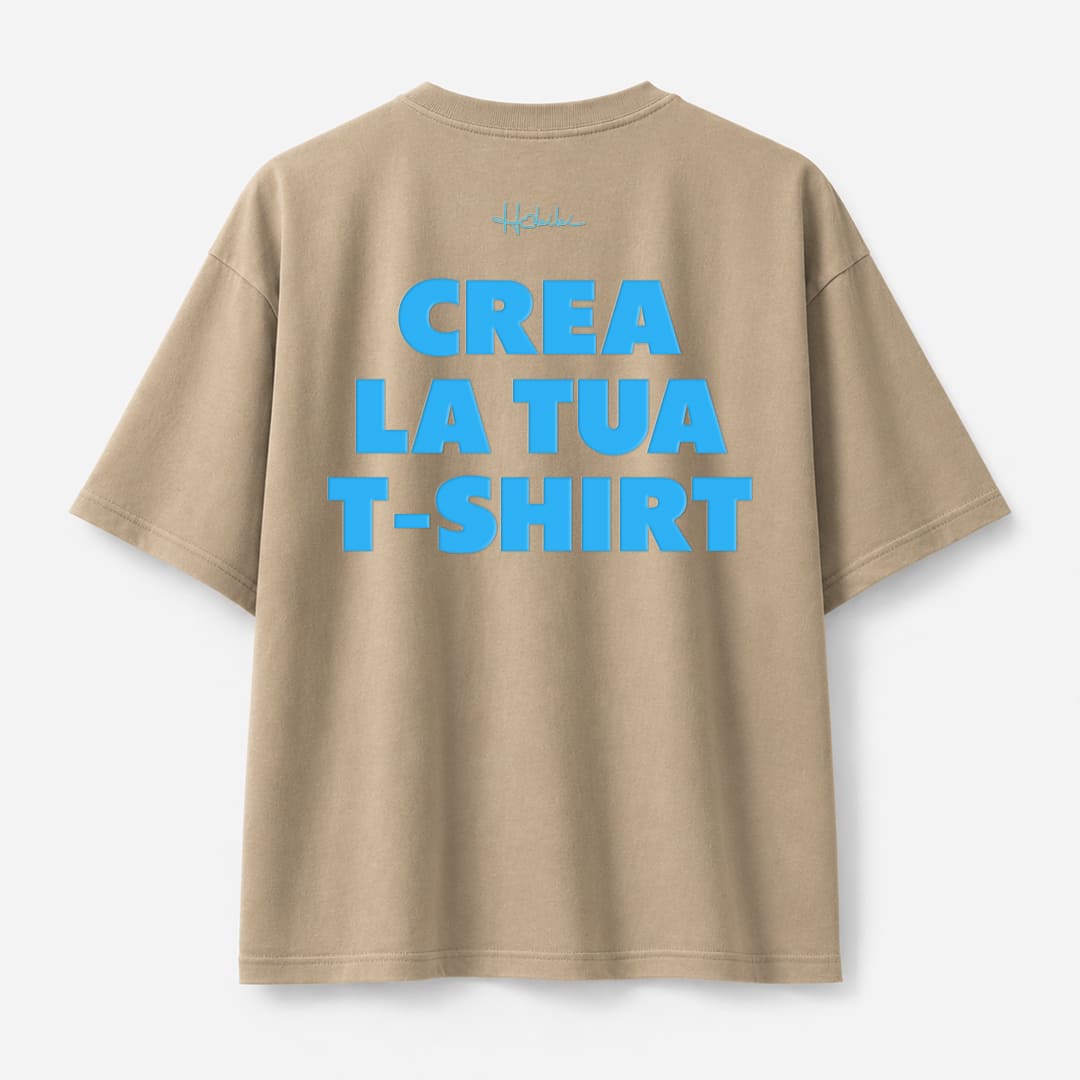 CREA LA TUA T-Shirt Oversize Core