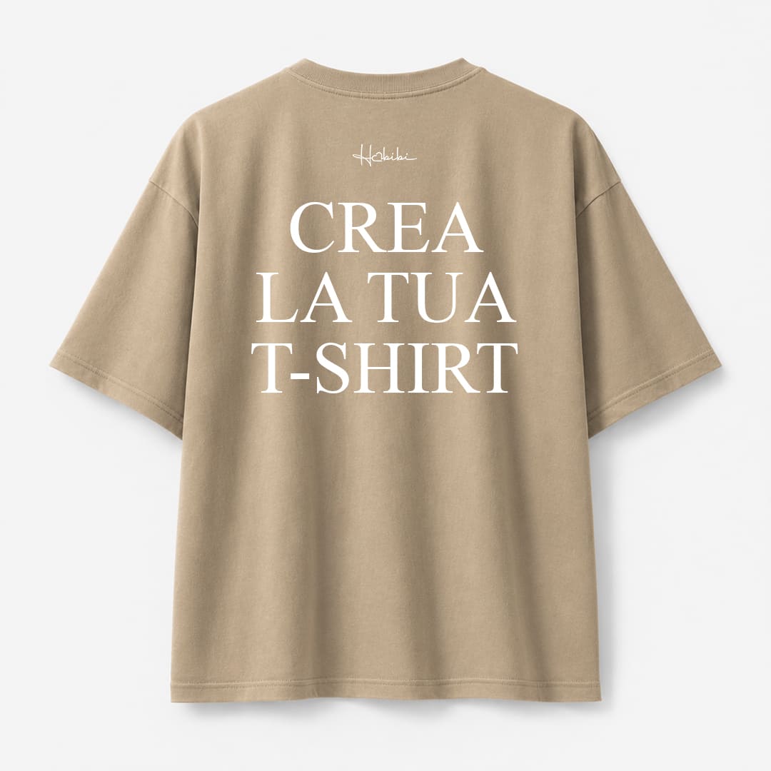 CREA LA TUA T-Shirt Oversize Core