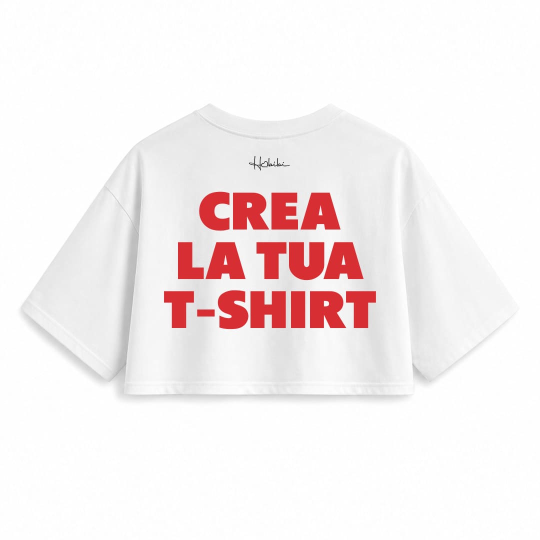 CREA LA TUA T-Shirt Crop Club