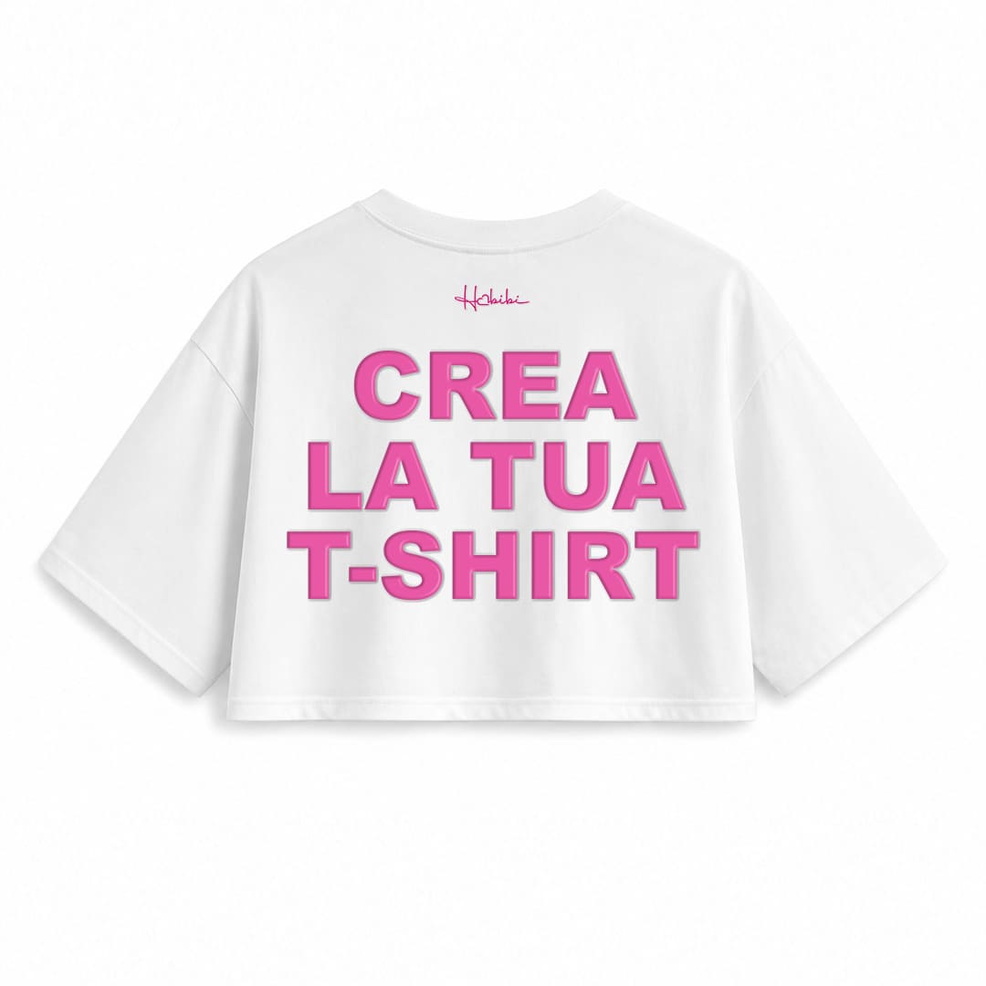 CREA LA TUA T-Shirt Crop Club