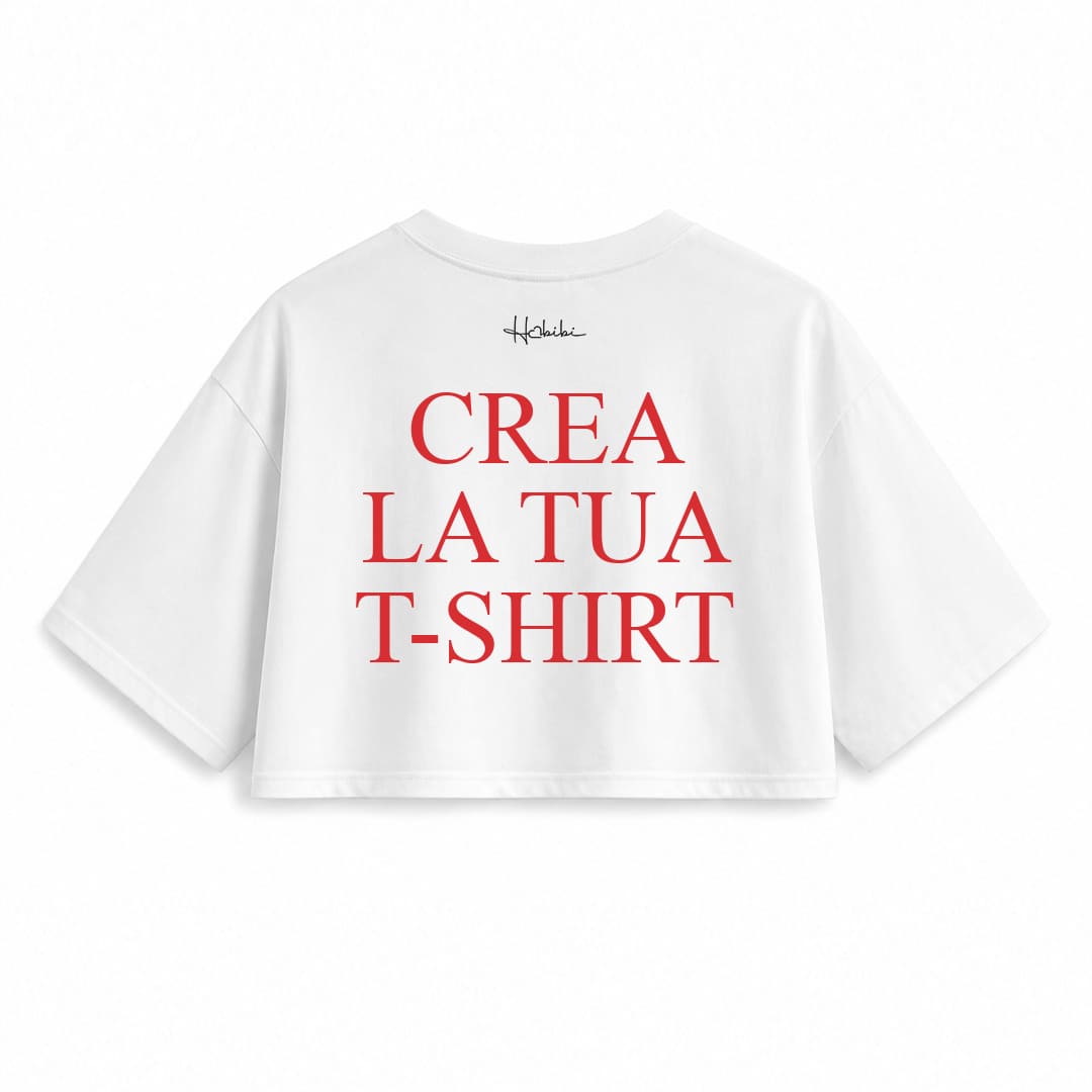 CREA LA TUA T-Shirt Crop Club