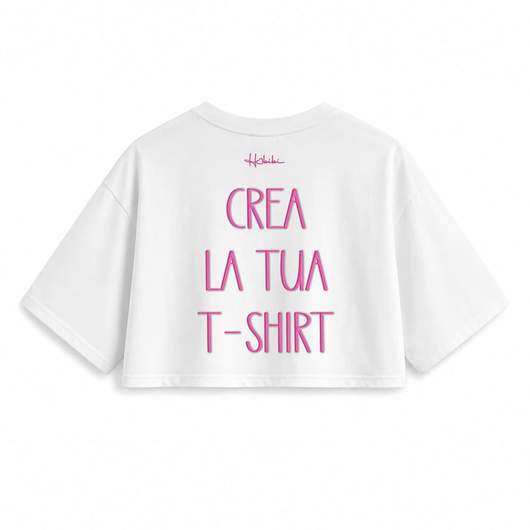 CREA LA TUA T-Shirt Crop Club