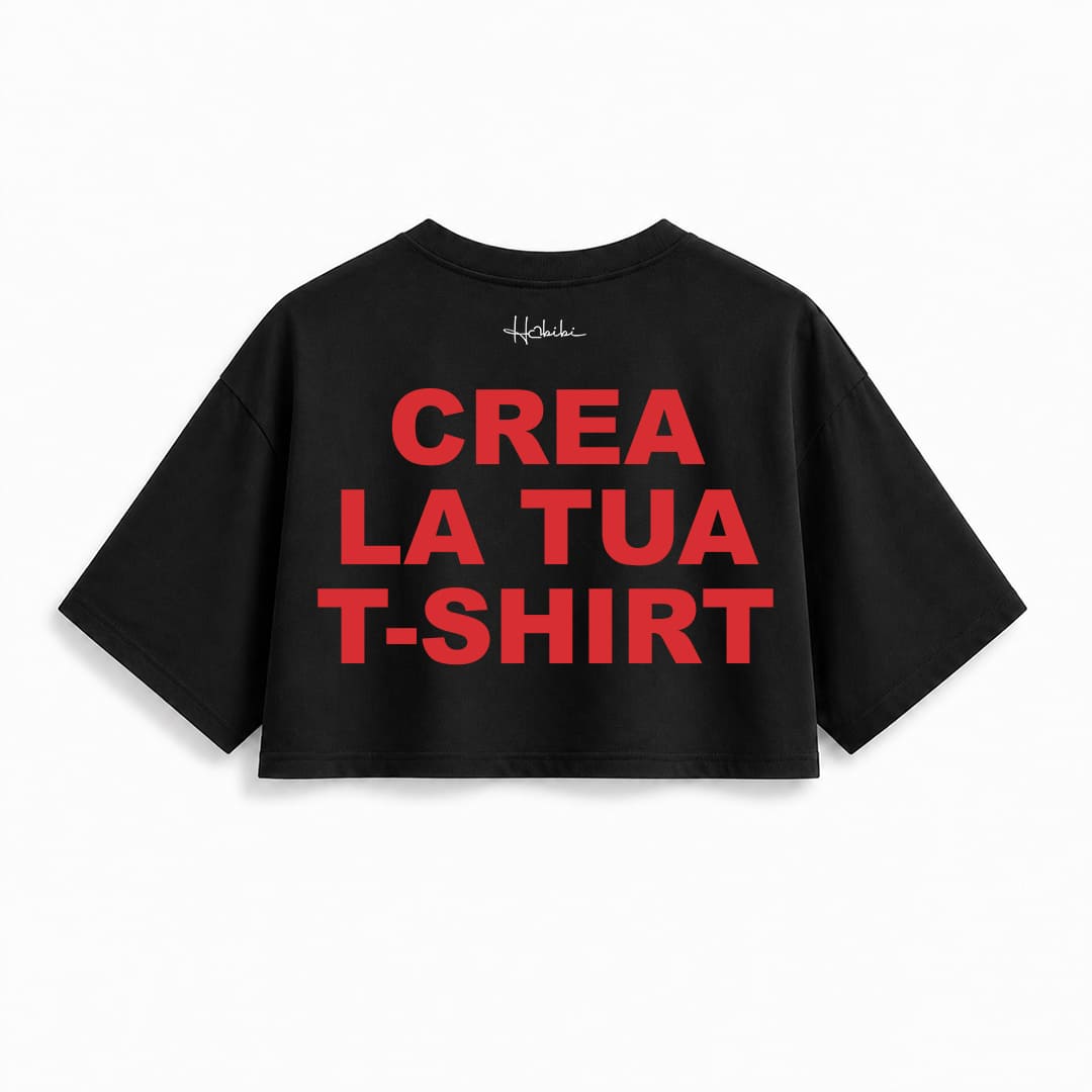 CREA LA TUA T-Shirt Crop Club
