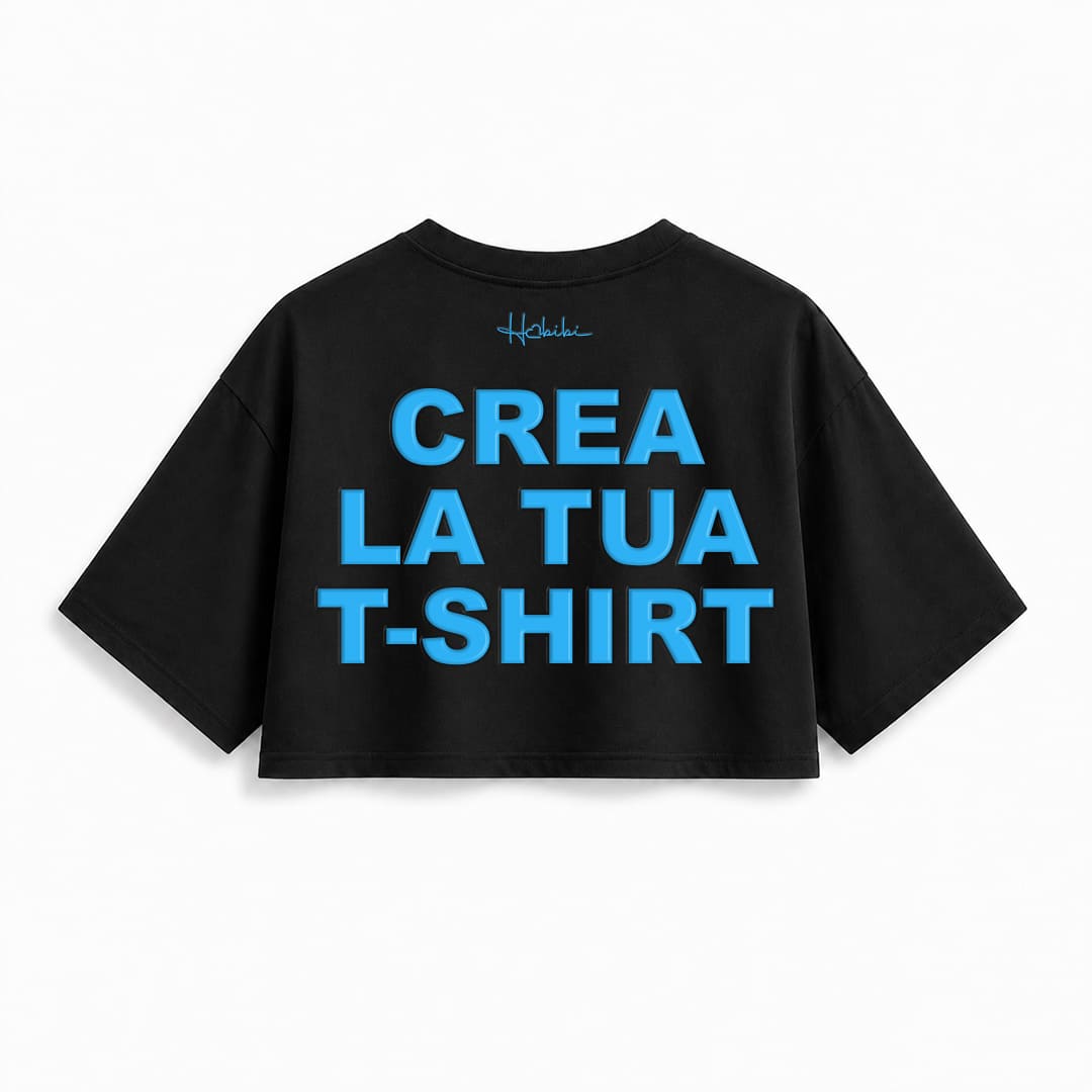 CREA LA TUA T-Shirt Crop Club