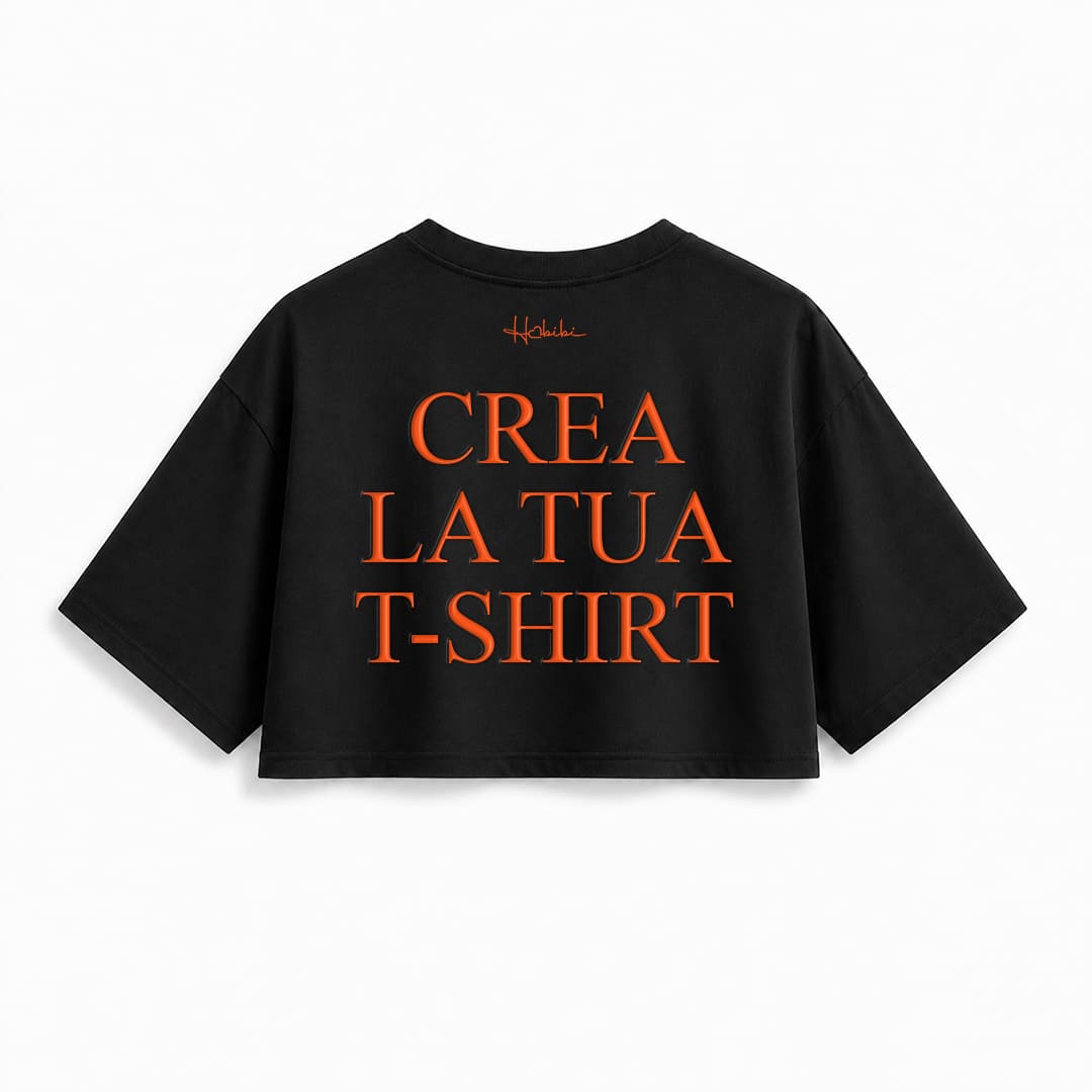 CREA LA TUA T-Shirt Crop Club
