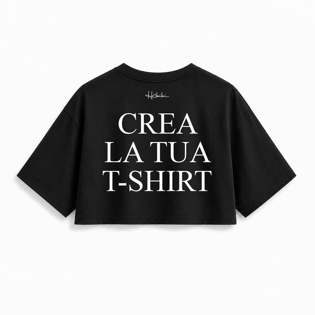 CREA LA TUA T-Shirt Crop Club