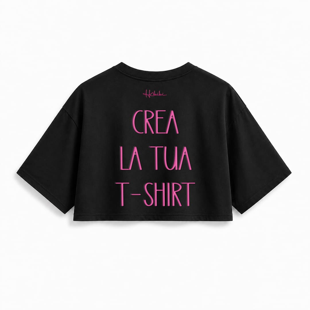 CREA LA TUA T-Shirt Crop Club