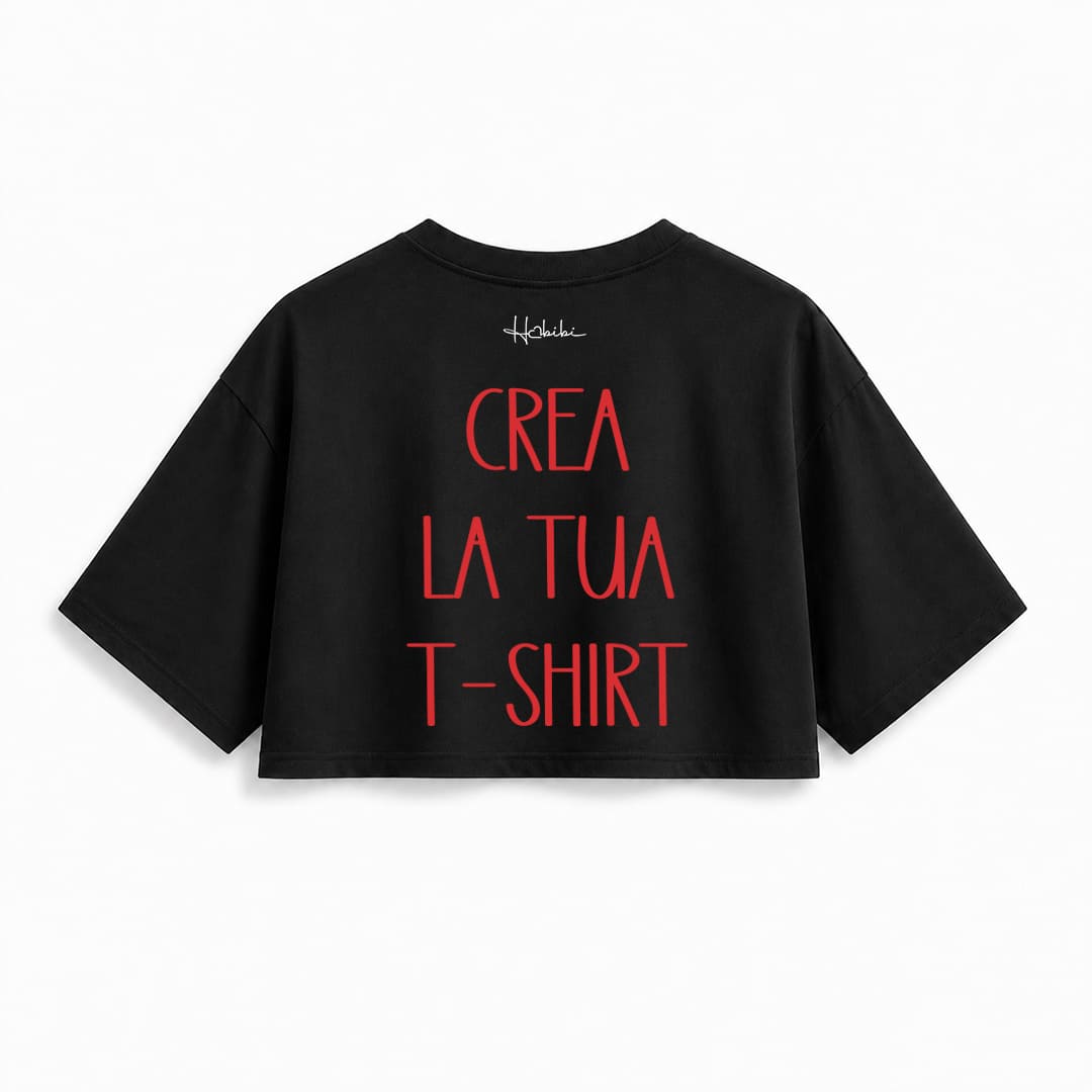 CREA LA TUA T-Shirt Crop Club