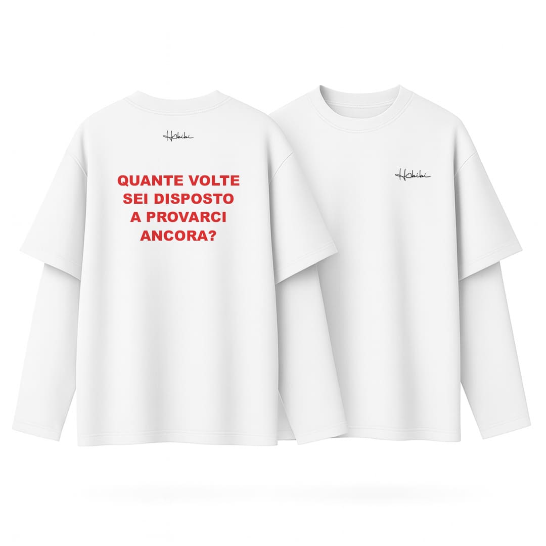 T-Shirt Over Long-Sleeve Provarci Ancora