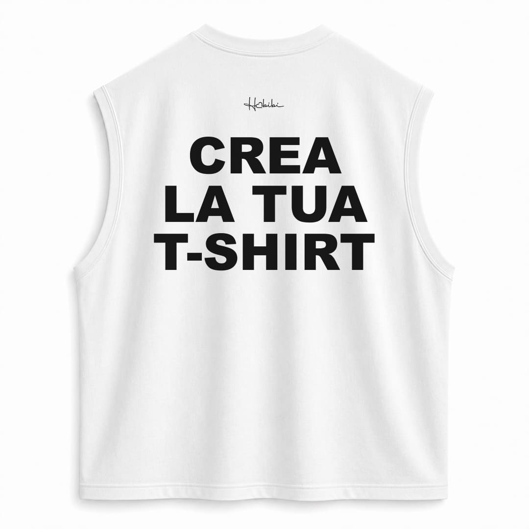 CREA LA TUA T-Shirt No Sleeve Club