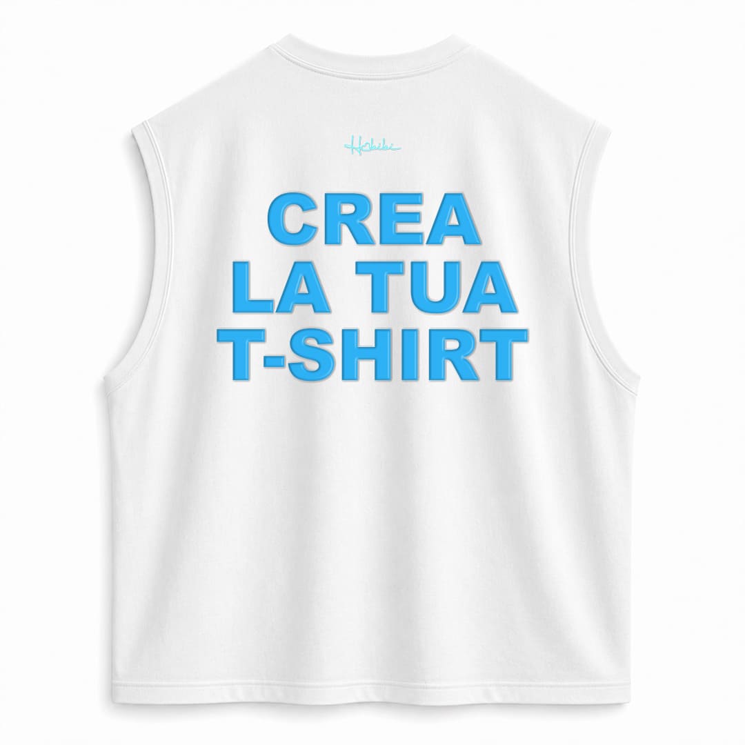 CREA LA TUA T-Shirt No Sleeve Club