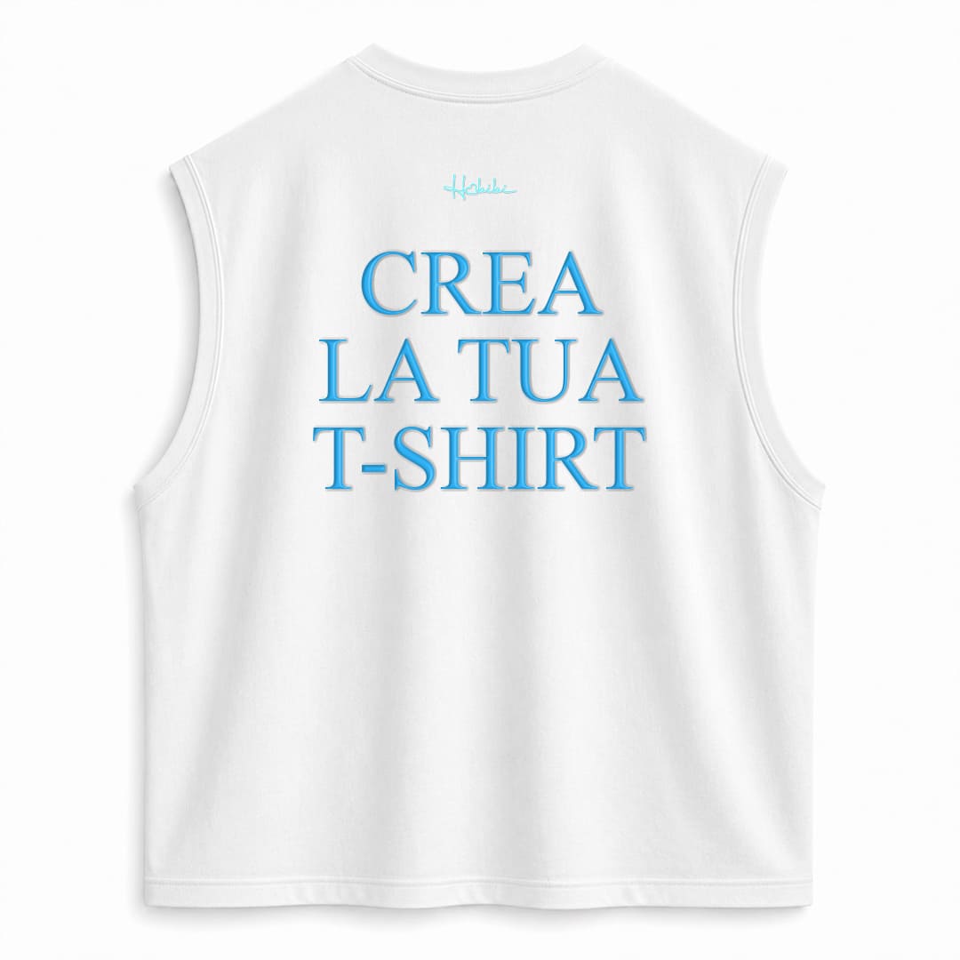 CREA LA TUA T-Shirt No Sleeve Club
