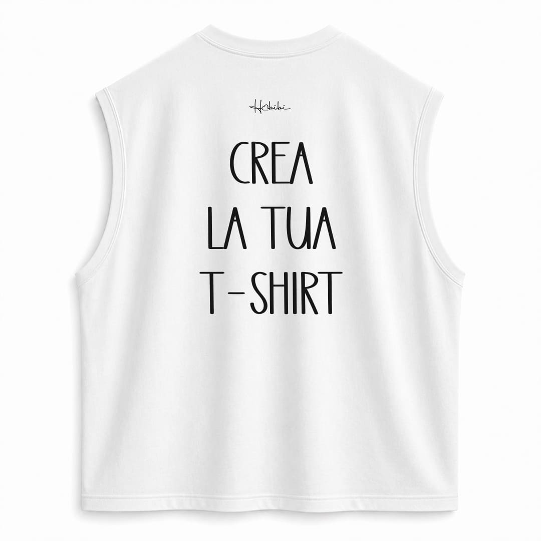 CREA LA TUA T-Shirt No Sleeve Club