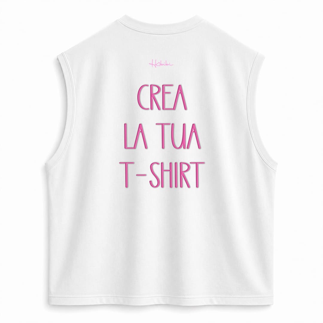 CREA LA TUA T-Shirt No Sleeve Club