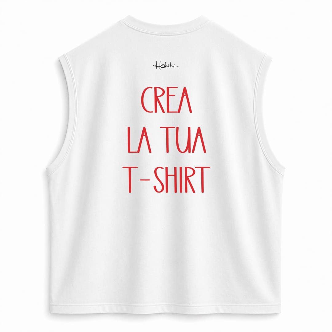 CREA LA TUA T-Shirt No Sleeve Club