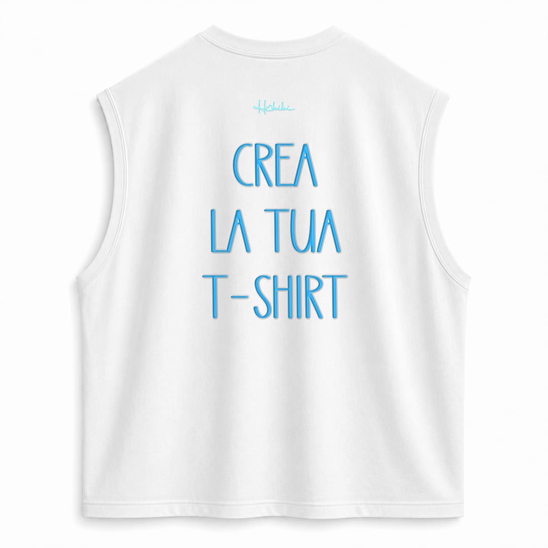 CREA LA TUA T-Shirt No Sleeve Club