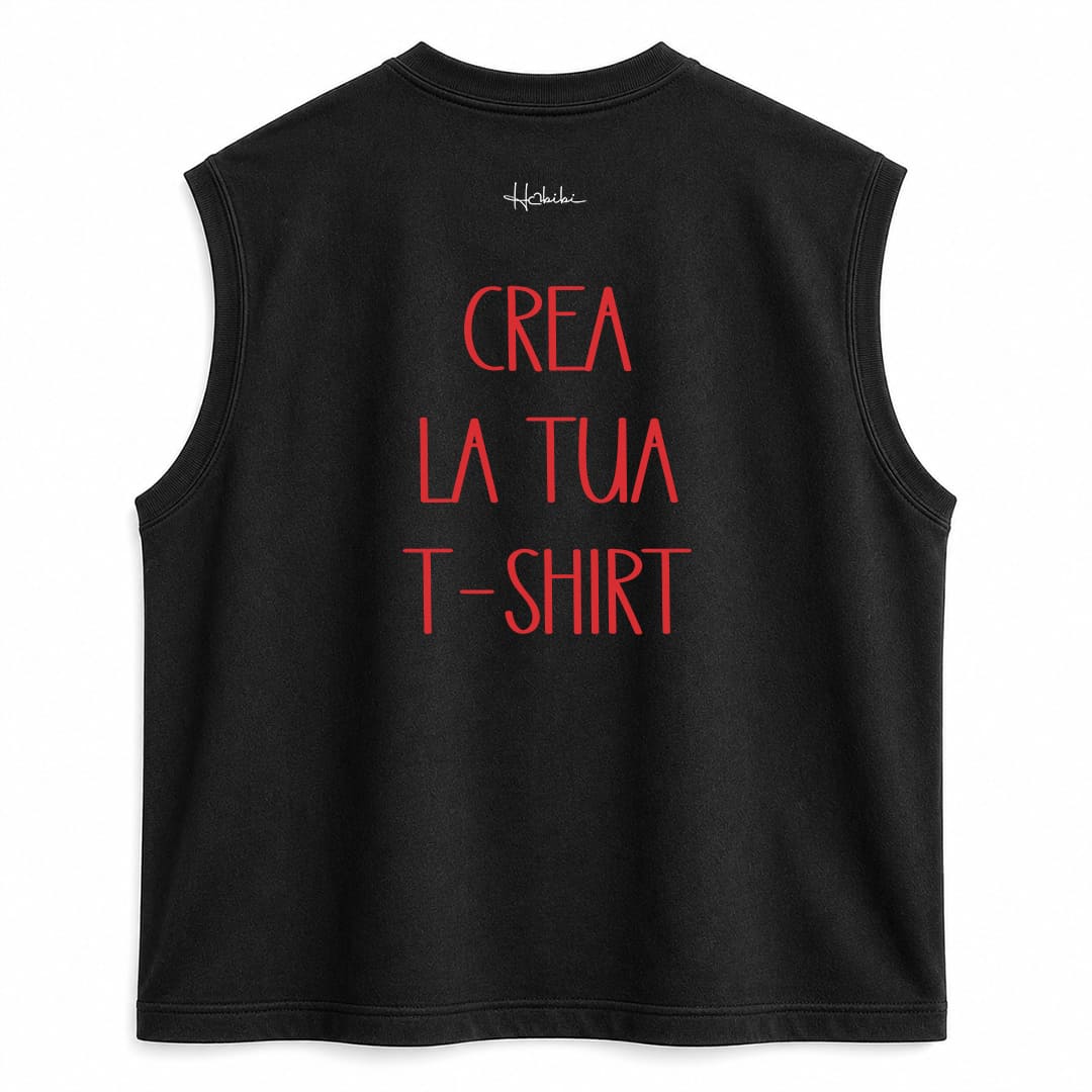 CREA LA TUA T-Shirt No Sleeve Club