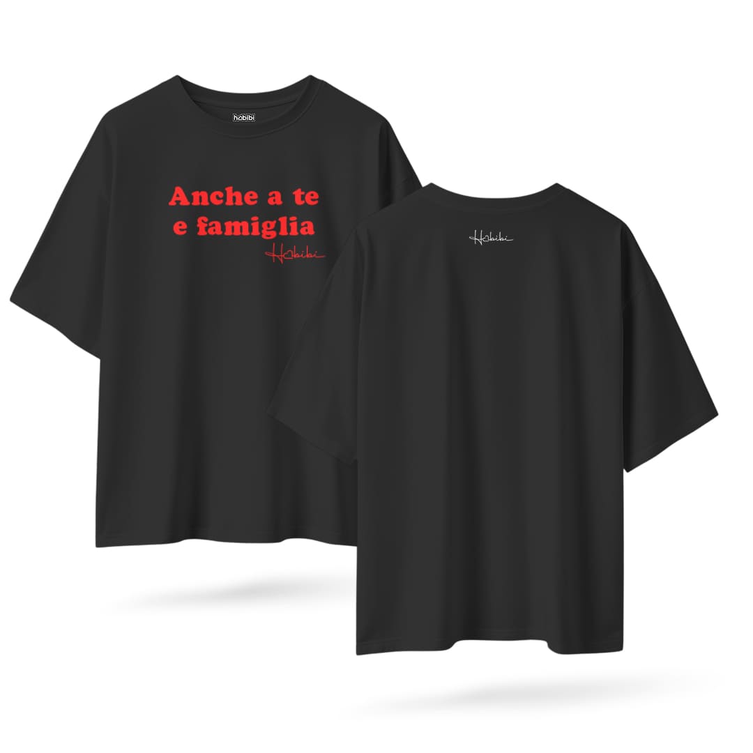 T-Shirt Over Anche a Te e Famiglia