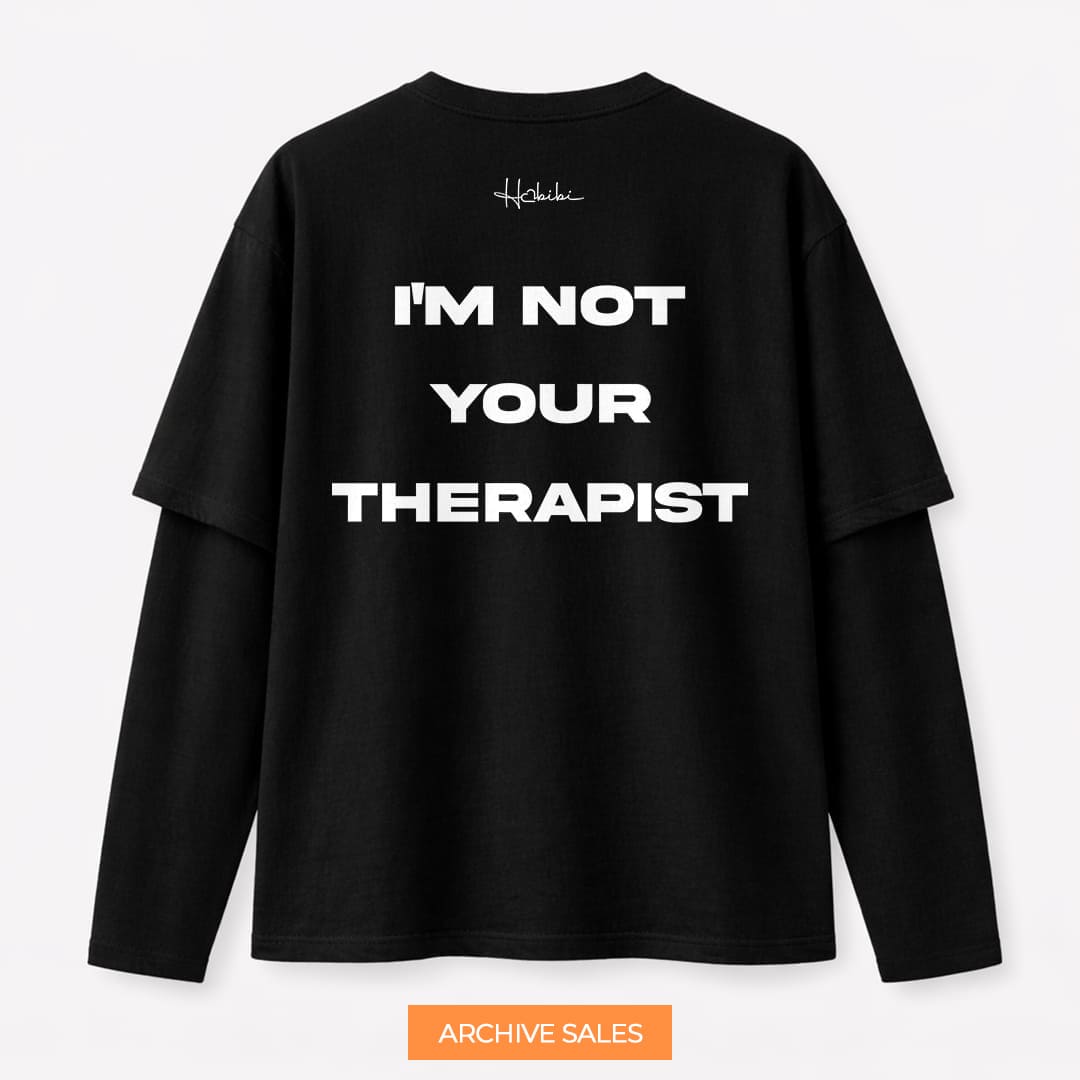 AS - T-Shirt Double Sleeve - Therapist - L NERA