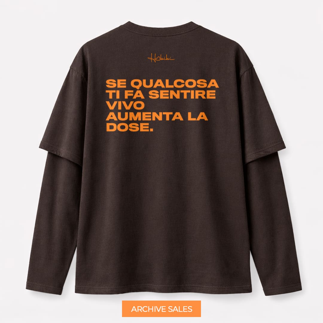 AS - T-Shirt Double Sleeve - Aumenta La Dose - XL RAMSES