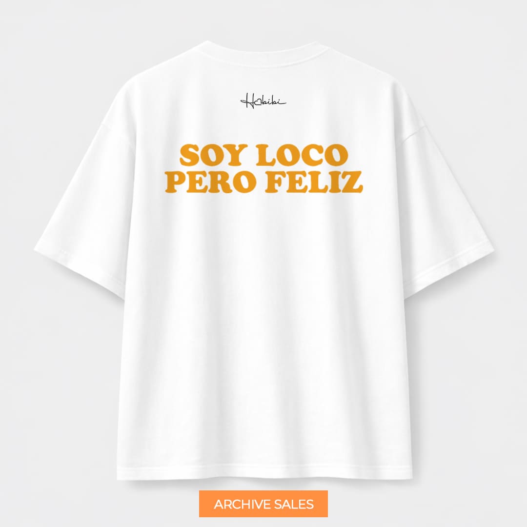 AS - T-Shirt Oversize Core - Soy Loco - L BIANCA