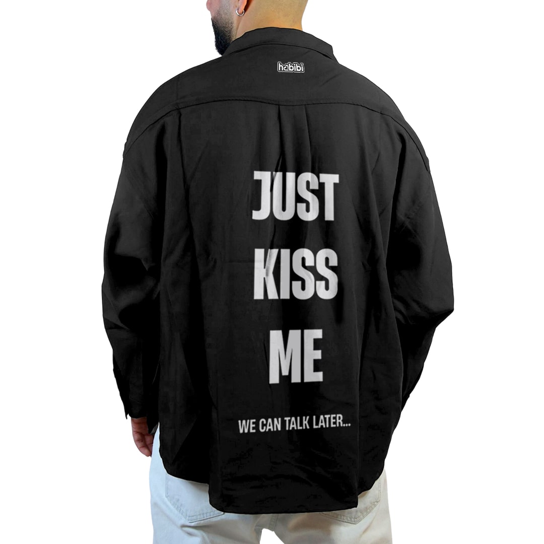 Camicia Over Just Kiss Me