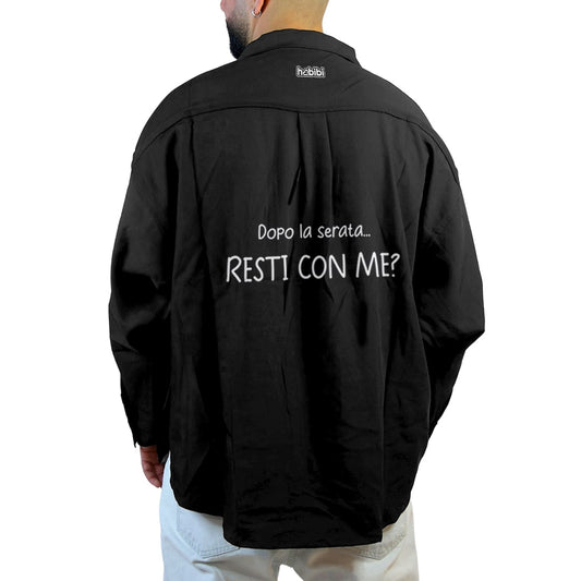 Camicia Over Resti Con Me