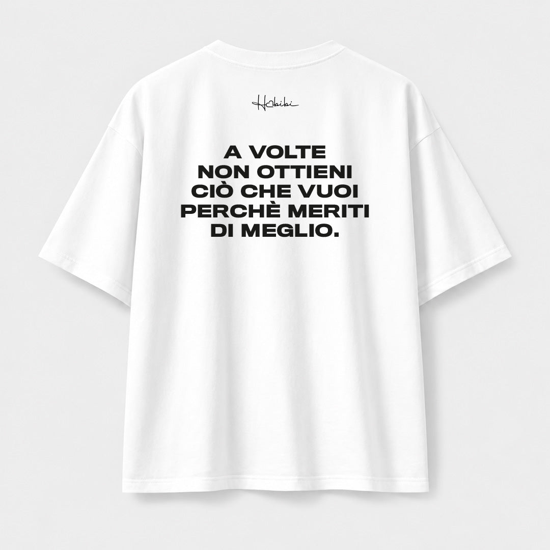T-Shirt Oversize Core - Meriti Di Meglio