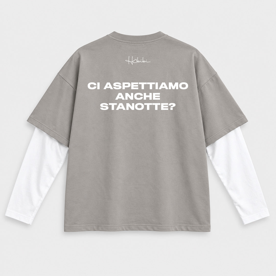 T-Shirt Double Sleeve - Ci Aspettiamo?