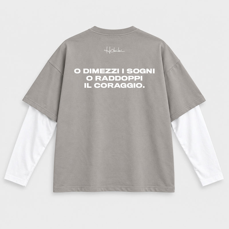 T-Shirt Double Sleeve - Coraggio
