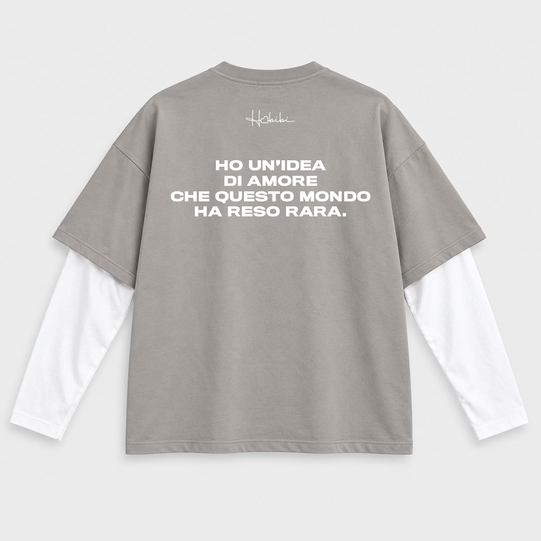 T-Shirt Double Sleeve - Idea Di Amore