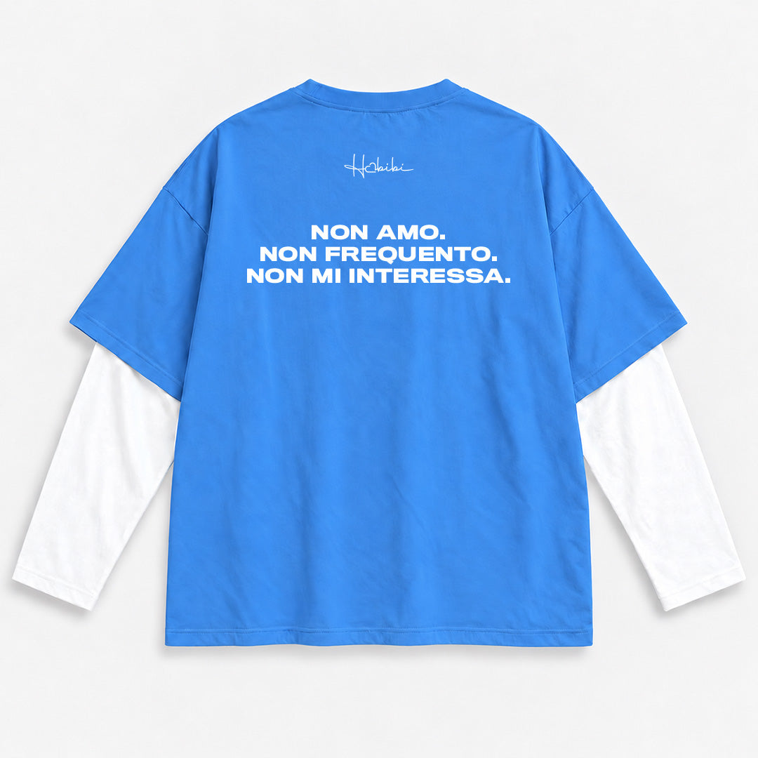 T-Shirt Double Sleeve - Non Amo