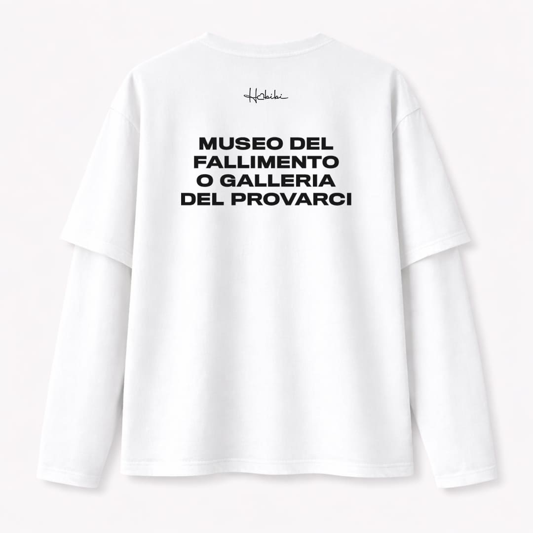 T-Shirt Double Sleeve - Museo Del Fallimento